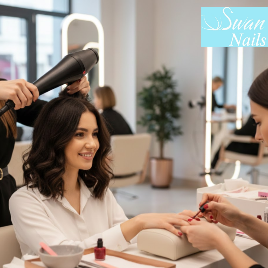 Cepillado + manicure secado rápido